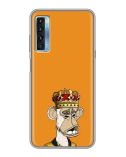 Чехол для TCL 20L с картинкой «Золотая обезьяна Bored Ape» Чехол для TCL 20L с картинкой «Золотая обезьяна Bored Ape»