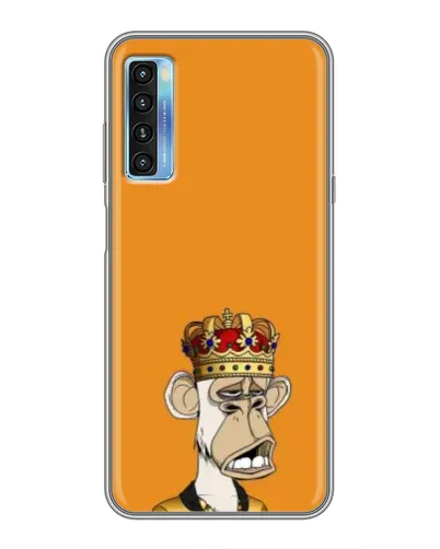 Чехол для TCL 20L с картинкой «Золотая обезьяна Bored Ape» Чехол для TCL 20L с картинкой «Золотая обезьяна Bored Ape»