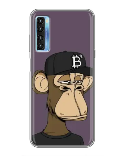 Чехол для TCL 20L с картинкой «Bored Ape в кепке» Чехол для TCL 20L с картинкой «Bored Ape в кепке»