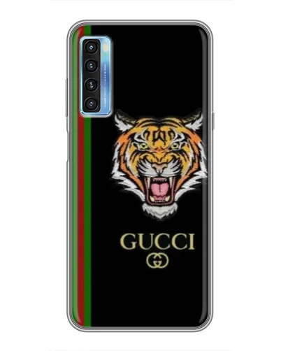 Чехол для TCL 20L с картинкой «Тигр Gucci»