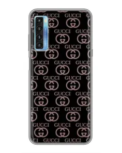 Чехол для TCL 20L с картинкой «Классическая монограмма Gucci»