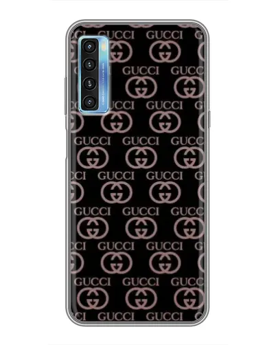 Чехол для TCL 20L с картинкой «Классическая монограмма Gucci»