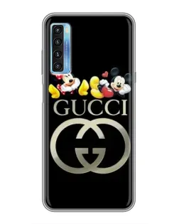 Чехол для TCL 20L с картинкой «Gucci — герои Disney»