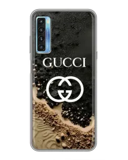Чехол для TCL 20L с картинкой «Gucci — песчаные дюны»