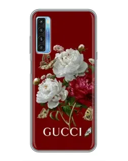 Чехол для TCL 20L с картинкой «Gucci —  сад»