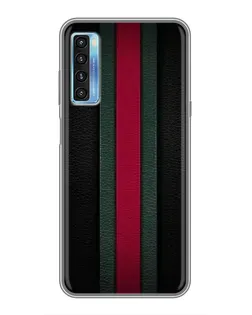 Чехол для TCL 20L с картинкой «Gucci — неоновая линия»