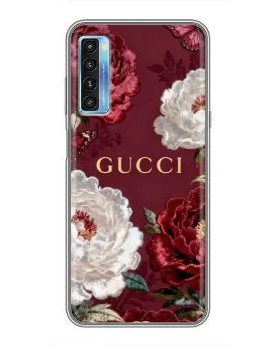 Чохол для TCL 20L з картинкою «Gucci — бордові троянди» Чохол для TCL 20L з картинкою «Gucci — бордові троянди»