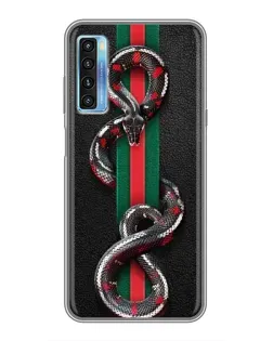 Чохол для TCL 20L з картинкою «Gucci — змія на смузі» Чохол для TCL 20L з картинкою «Gucci — змія на смузі»
