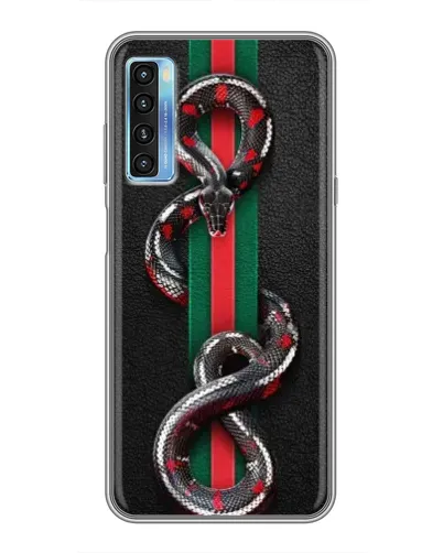 Чохол для TCL 20L з картинкою «Gucci — змія на смузі» Чохол для TCL 20L з картинкою «Gucci — змія на смузі»