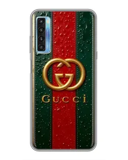 Чохол для TCL 20L з картинкою «Gucci — фірмова смуга та золото» Чохол для TCL 20L з картинкою «Gucci — фірмова смуга та золото»