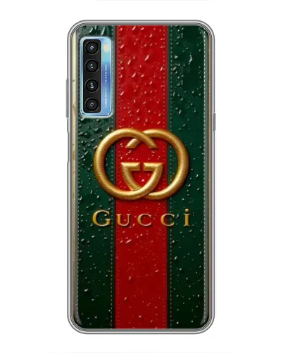 Чохол для TCL 20L з картинкою «Gucci — фірмова смуга та золото» Чохол для TCL 20L з картинкою «Gucci — фірмова смуга та золото»