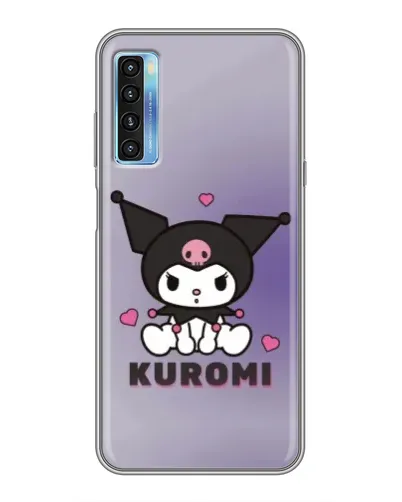 Чехол для TCL 20L с картинкой «Kuromi — фиолетовый арт» Чехол для TCL 20L с картинкой «Kuromi — фиолетовый арт»