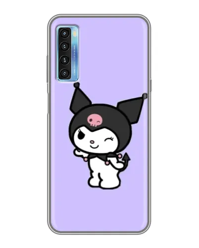 Чехол для TCL 20L с картинкой «Классическая Kuromi» Чехол для TCL 20L с картинкой «Классическая Kuromi»