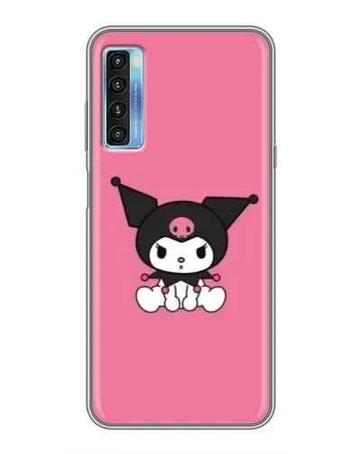 Чехол для TCL 20L с картинкой «Хмурая Kuromi» Чехол для TCL 20L с картинкой «Хмурая Kuromi»