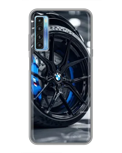 Чехол для TCL 20L с картинкой «Колесо BMW вблизи» Чехол для TCL 20L с картинкой «Колесо BMW вблизи»