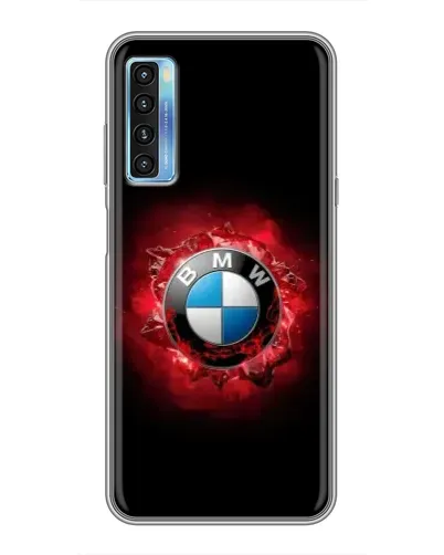 Чехол для TCL 20L с картинкой «Логотип BMW — вспышка» Чехол для TCL 20L с картинкой «Логотип BMW — вспышка»