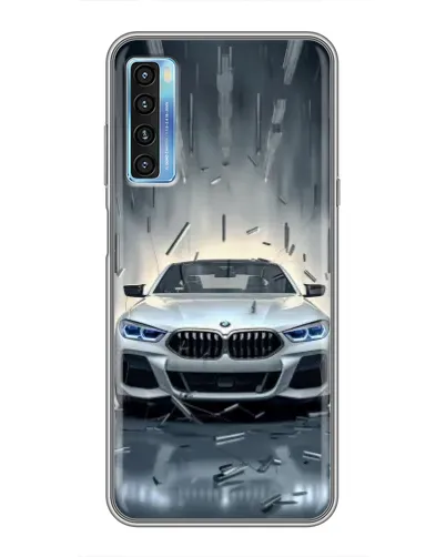 Чехол для TCL 20L с картинкой «BMW в свете фар» Чехол для TCL 20L с картинкой «BMW в свете фар»