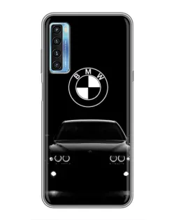 Чехол для TCL 20L с картинкой «BMW — взгляд из темноты»