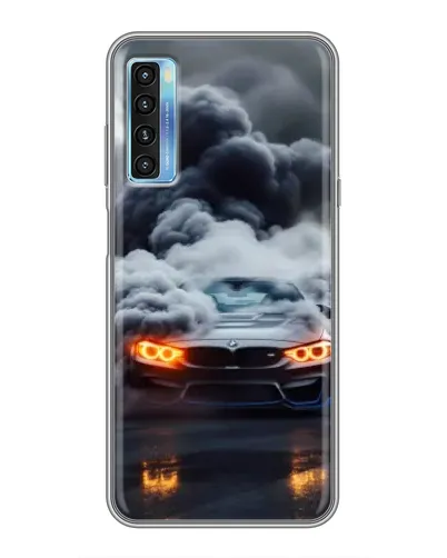 Чехол для TCL 20L с картинкой «BMW в дыму» Чехол для TCL 20L с картинкой «BMW в дыму»