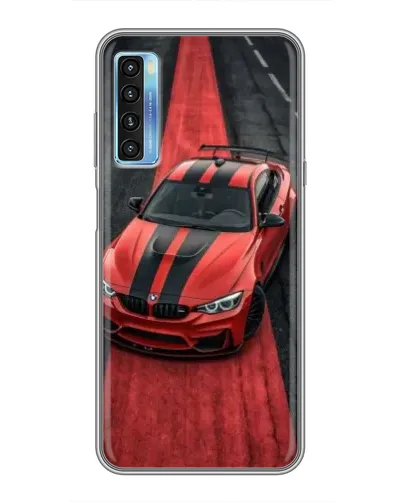 Чехол для TCL 20L с картинкой «BMW на красной дорожке» Чехол для TCL 20L с картинкой «BMW на красной дорожке»