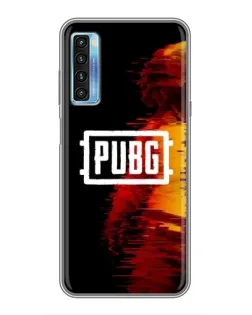 Чехол для TCL 20L с картинкой «Яркий логотип PUBG» Чехол для TCL 20L с картинкой «Яркий логотип PUBG»