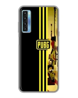 Чехол для TCL 20L с картинкой «PUBG — камуфляжный шлем» Чехол для TCL 20L с картинкой «PUBG — камуфляжный шлем»