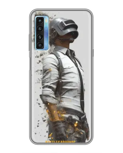Чехол для TCL 20L с картинкой «PUBG — боец в пыли» Чехол для TCL 20L с картинкой «PUBG — боец в пыли»