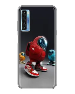 Чохол для TCL 20L з картинкою «Among Us — 3D стиль»