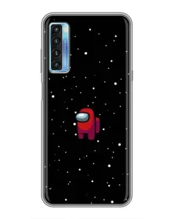 Чохол для TCL 20L з картинкою «Червоний Among Us»