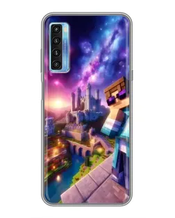 Чохол для TCL 20L з картинкою «Стів та космос»