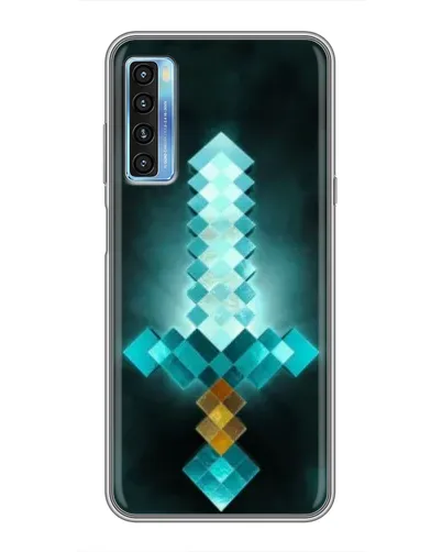Чохол для TCL 20L з картинкою «Алмазний меч неон»