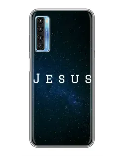Чехол для TCL 20L с картинкой «Звездное небо Jesus»