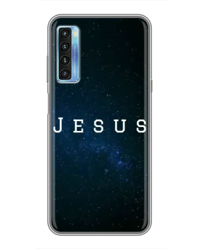 Чехол для TCL 20L с картинкой «Звездное небо Jesus»