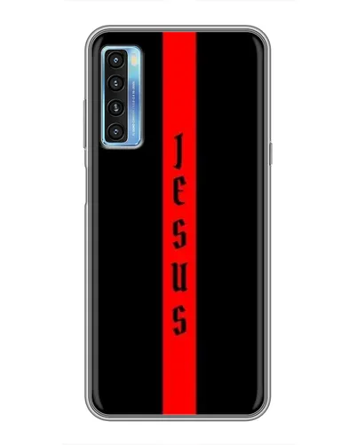 Чехол для TCL 20L с картинкой «Красная линия веры»