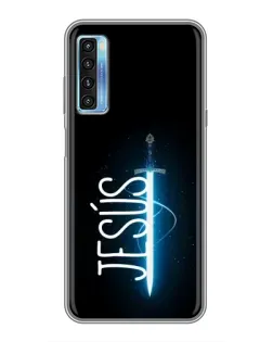 Чехол для TCL 20L с картинкой «Меч Духа Jesus»