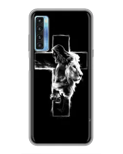 Чехол для TCL 20L с картинкой «Сияющий крест Jesus» Чехол для TCL 20L с картинкой «Сияющий крест Jesus»