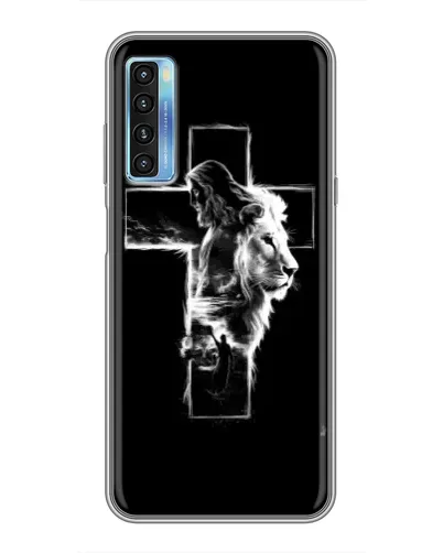 Чехол для TCL 20L с картинкой «Сияющий крест Jesus» Чехол для TCL 20L с картинкой «Сияющий крест Jesus»