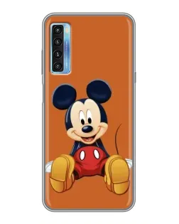 Чехол для TCL 20L с картинкой «Микки отдыхает»