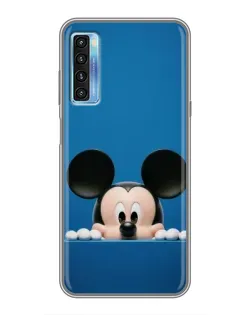 Чехол для TCL 20L с картинкой «Микки выглядывает»