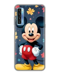 Чехол для TCL 20L с картинкой «Осенний Mickey Mouse»