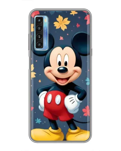 Чехол для TCL 20L с картинкой «Осенний Mickey Mouse»