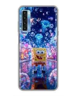 Чехол для TCL 20L с картинкой «Неоновый океан»