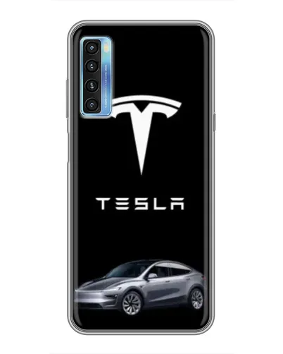 Чехол для TCL 20L с картинкой «Tesla Model Y» Чехол для TCL 20L с картинкой «Tesla Model Y»
