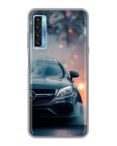 Чохол для TCL 20L з картинкою «Mercedes — нічне місто»