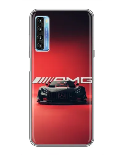 Чохол для TCL 20L з картинкою «Mercedes AMG — червона лінія»
