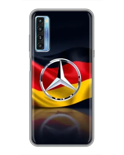 Чохол для TCL 20L з картинкою «Mercedes — прапор Німеччини»
