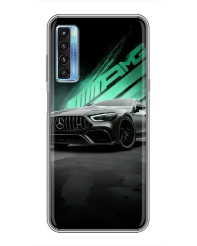 Чохол для TCL 20L з картинкою «Темний Mercedes AMG»