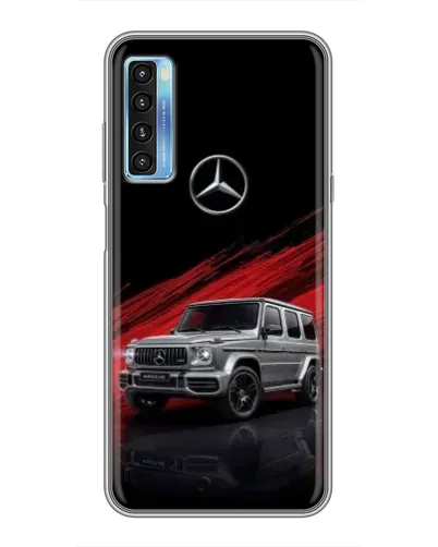 Чохол для TCL 20L з картинкою «Mercedes G-Class червоний»