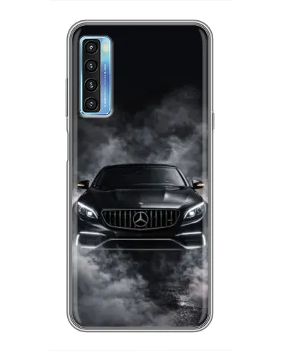 Чохол для TCL 20L з картинкою «Mercedes у диму»