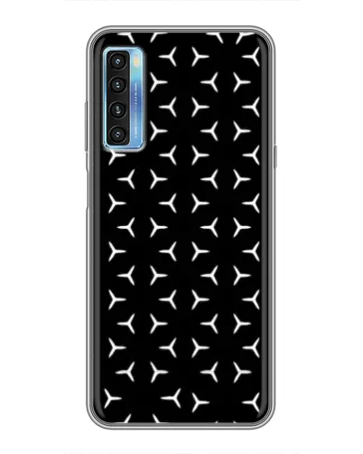 Чехол для TCL 20L с картинкой «Mercedes паттерн звезд» Чехол для TCL 20L с картинкой «Mercedes паттерн звезд»